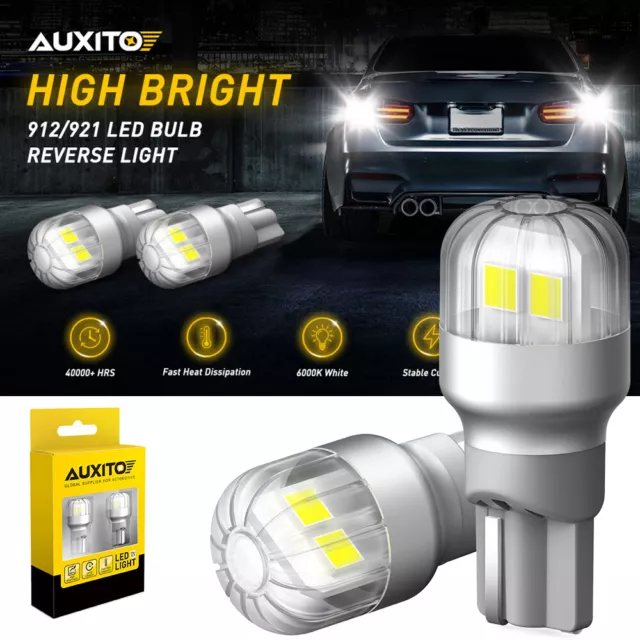 2x T15 921 912 W16W 4SMD LED Reverse Light Canbus Free Backup Bulb 2400LM White