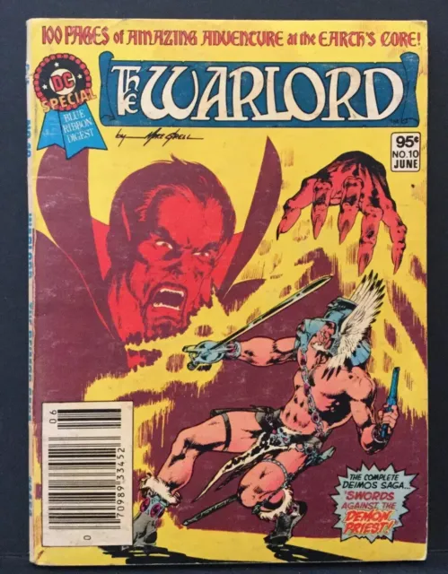DC Blue Ribbon Digest - #10 - Warlord - Grell Art - DC Comics - 1981 - F