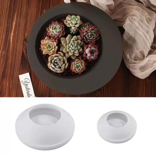 Design Your Own Irregular Bowl Shaped Flower Pots with this Silicone Template