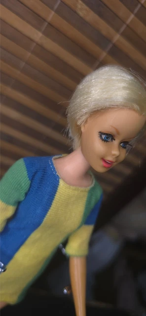Poupée Barbie Skipper 1967 - Espagne - Occasion Avec Traces D'usure
