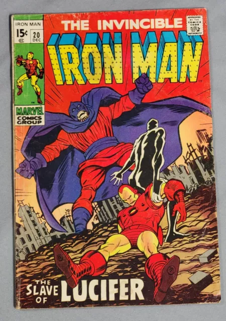 Invincible Iron Man #20 Silver Age Marvel