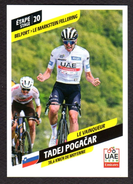 Boîte De 36 Pochettes Panini Tour De France 2023 – 180 Stickers à Collectionner, Album Inclus, 110ème édition