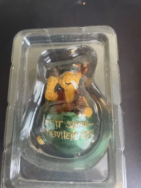 Boyds Bear Moose Naughty or Nice Christmas Ornament 3