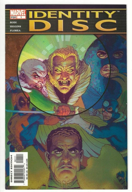 Marvel Comics IDENTITY DISC #1 first printing