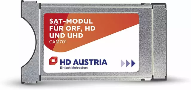 ORF HD Austria CI+ Modul  LED LCD TVs mit der integrierter ORF Micro SAT Karte