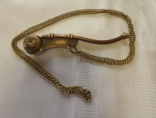 Collier Ancien Strass Et Laiton - Bijou Vintage - Parfait état