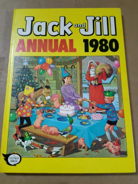 JACK & Jill 1980 CHILDRENS ANNUAL GIRL'S BOY'S COMIC BOOK VINTAGE OLD BOOK 80's