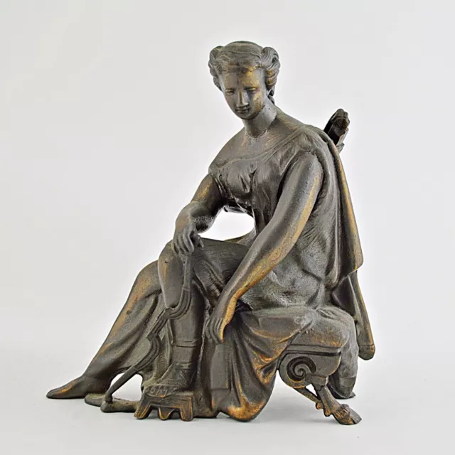 Vintage - Unique Bronze figurine of Artemis - Greek Goddess of the Hunt