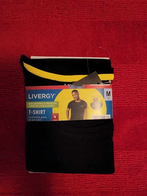 T-shirt Noir Homme Lidl - Édition Limitée - Taille S (Small) - Neuf Avec étiquettes