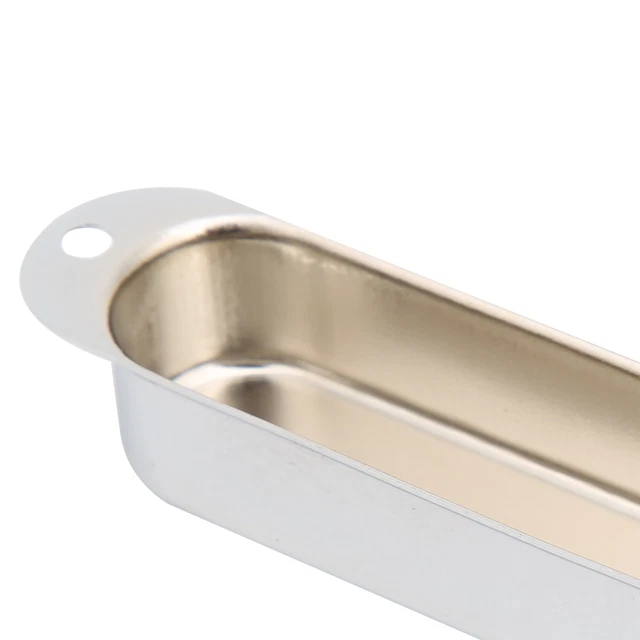 (Silver)3x Closed Pickup Cover Single No Hole Brass Instrument Guitar Music BSU