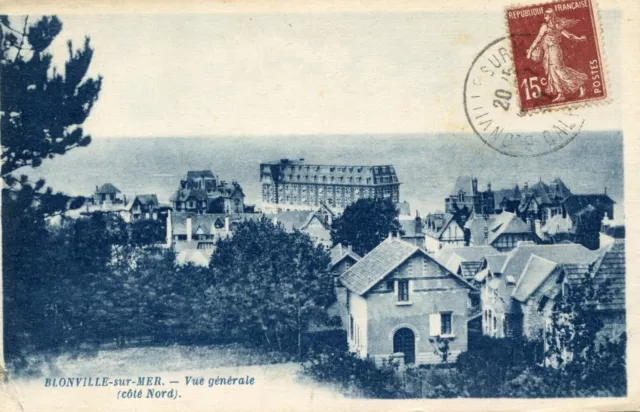 *27366 cpa Blonville sur Mer - vue générale