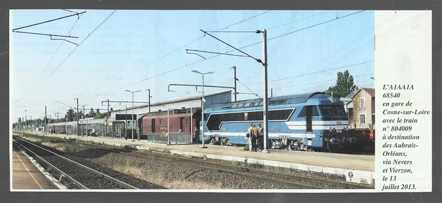 2014 -- Train En Gare De Cosne Sur Loire . 3V222