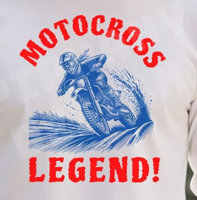 MOTOCROSS T-SHIRT MEN'S Motor Cycle Trails Speed Biker Moto Cross ...