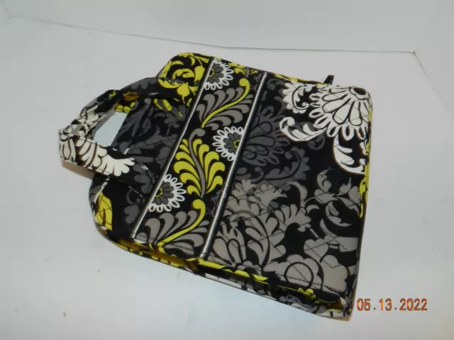 VERA BRADLEY Baroque Black Floral Hanging Organizer Toiletry Cosmetic Bag Travel 2