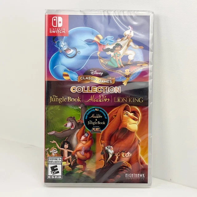 DISNEY CLASSIC GAMES Collection (Nintendo Switch, 2021) 3In1 Factory