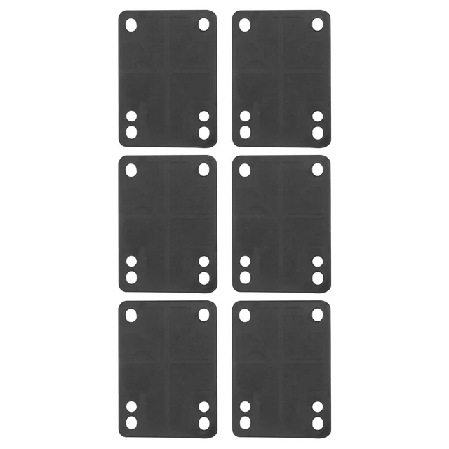 Riser pad skateboard gomma 1/8 confezione da 3 mm da 6 P9M9