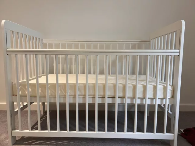 John lewis eric dropside cot top