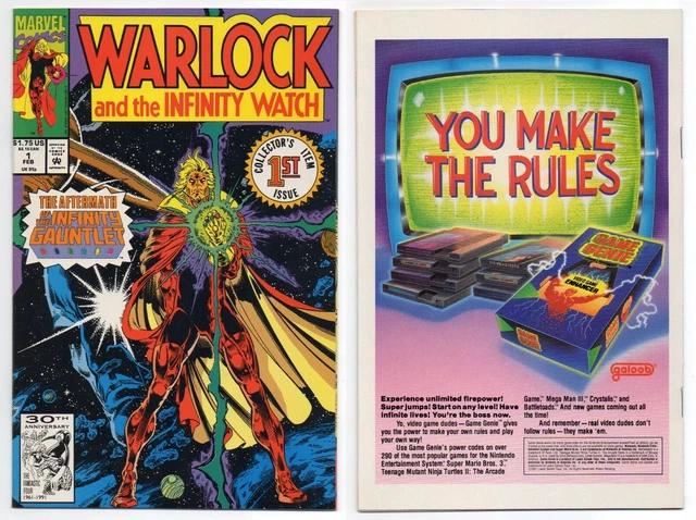 Warlock and the Infinity Watch #1 (NM 9.4) Thanos Infinity Gauntlet 1992 Marvel