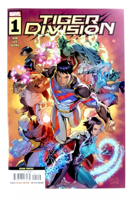 Marvel TIGER DIVISION (2023) #1 2nd PRINT Key 1st SERIES NM- Ships FREE!