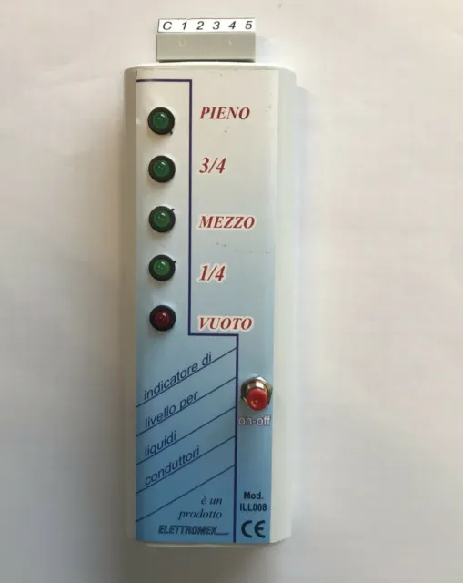 INDICATORE DI LIVELLO Controllo Acqua Led Serbatoio Cisterna A Batterie  Remoto EUR 33,99 - PicClick IT