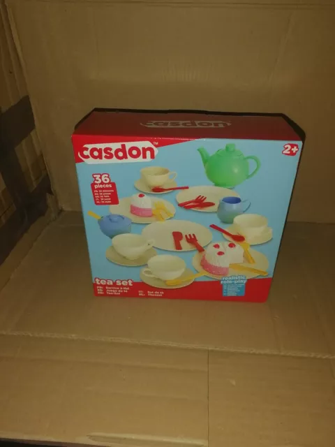 Casdon tea set 36 piece