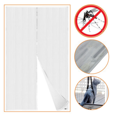 VELO ZANZARIERE TENDE MAGNETICHE VELO CON CALAMITE TENDA PORTE FINESTRE 140 X 240 CM 