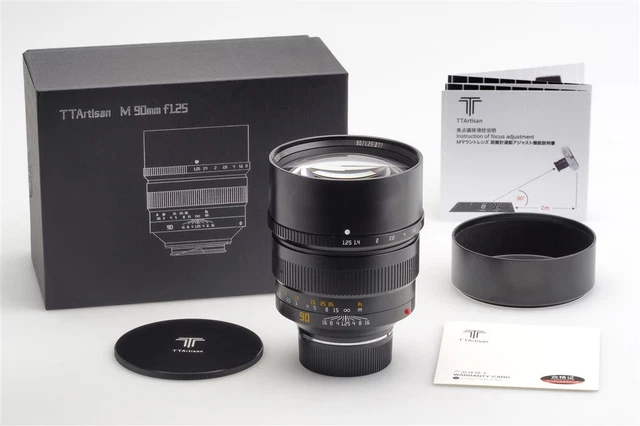 TTArtisan 1.25/90mm Black f. Leitz Leica M (1679765307)
