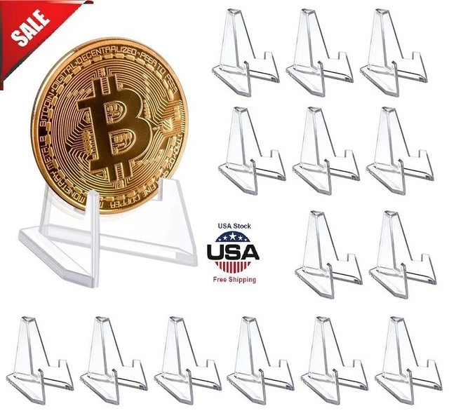 20× Trading Card Stands Large Size Most Durable Display Cards Coins Holder USA