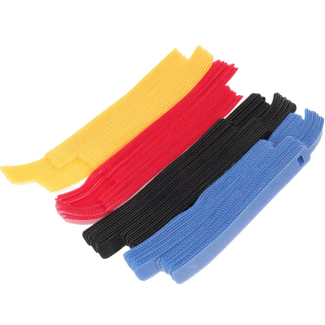 80 piezas Organizador de cable de viaje autoadhesivo mixto