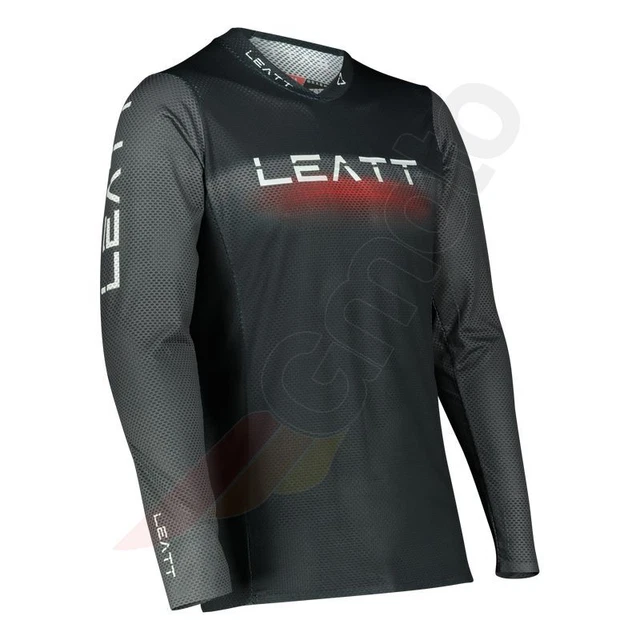 Camicia motocross offroad jersey leatt 5.5 V22 ultraweld nero M