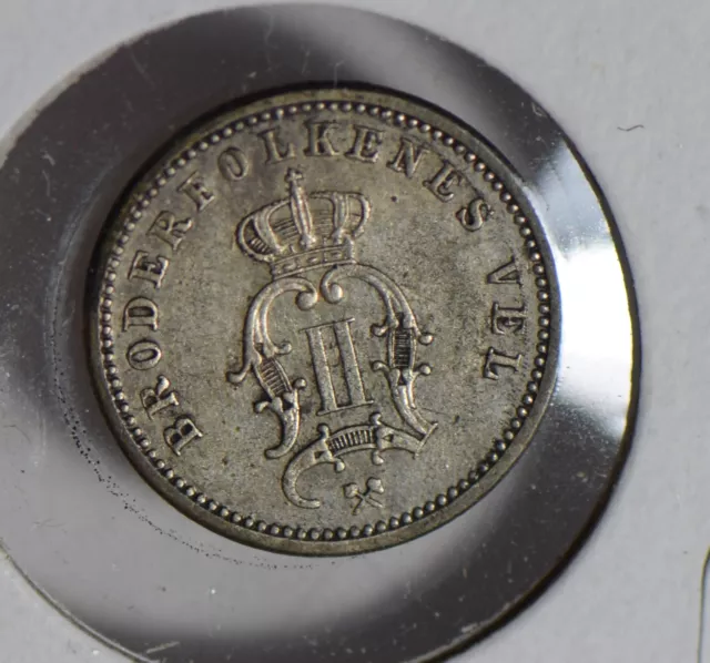 Norway 1889 10 Ore silver  N0174 combine shipping 2