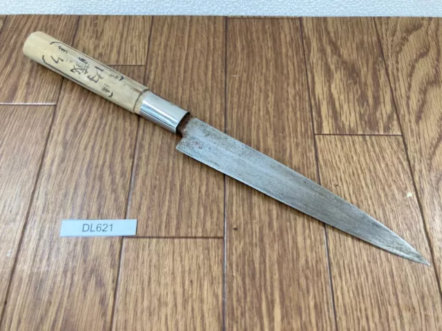 Japanisch Küchenchefs Küche Messer Yanagiba Vintage Sushi Aus Japan 168/310mm