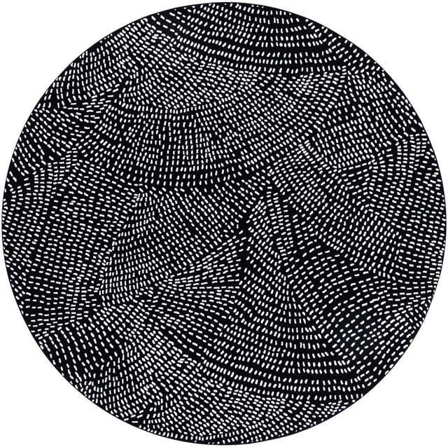 Surya Modern Contempo Polypropylene 7'10" Round Area Rugs CPO3859-710RD