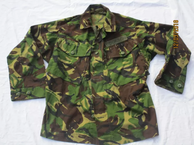 Jacket DPM Lightweight, Camicia da Campo, Soldier 95, Tgl 160/88 Small Corte,