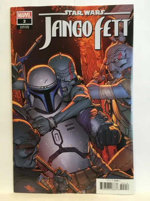 Star Wars Jango Fett #2 1:25 variant Cover Nm- 1st print Marvel Comics