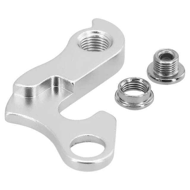 Patte De Dérailleur Vélo Arrière En Alliage D'Aluminium - Adaptateur Pour VTT - Dérilleur Arrière MTB Argent