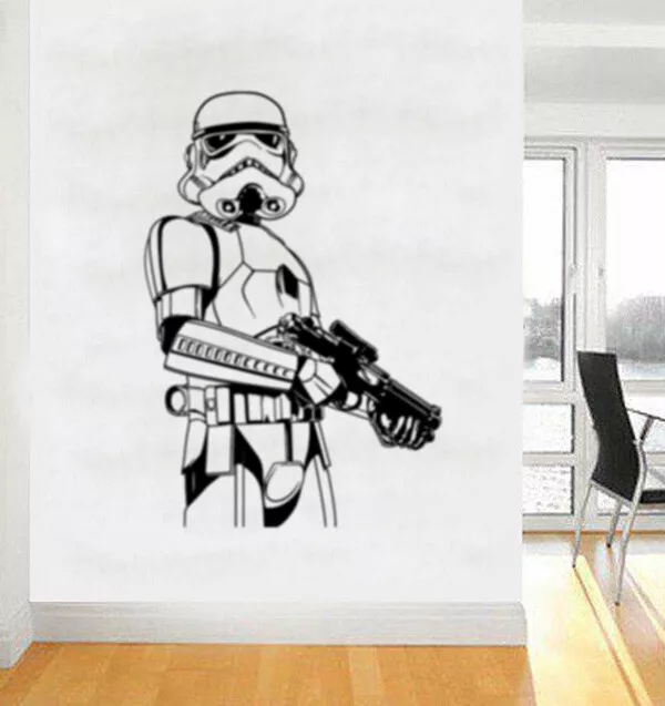 Star Wars Empire Stormtrooper Wall Art Sticker/Decal 1