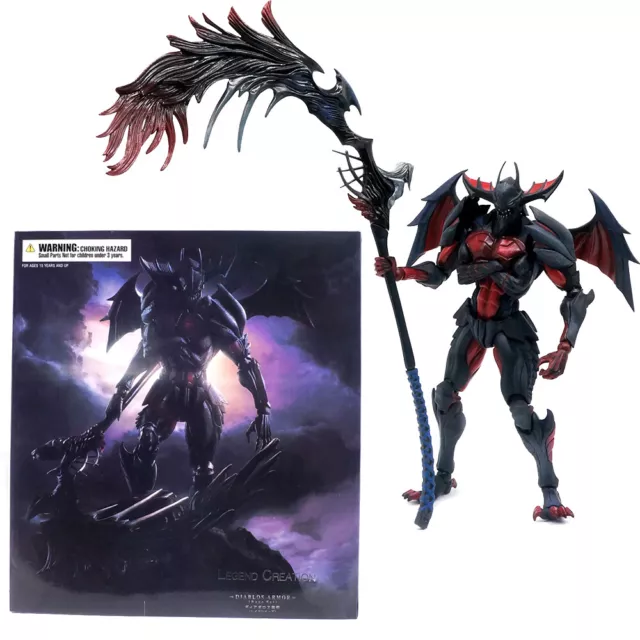 Review mô hình Diablos Armor Rage Set Play Arts Kai Bootleg Action Figure 