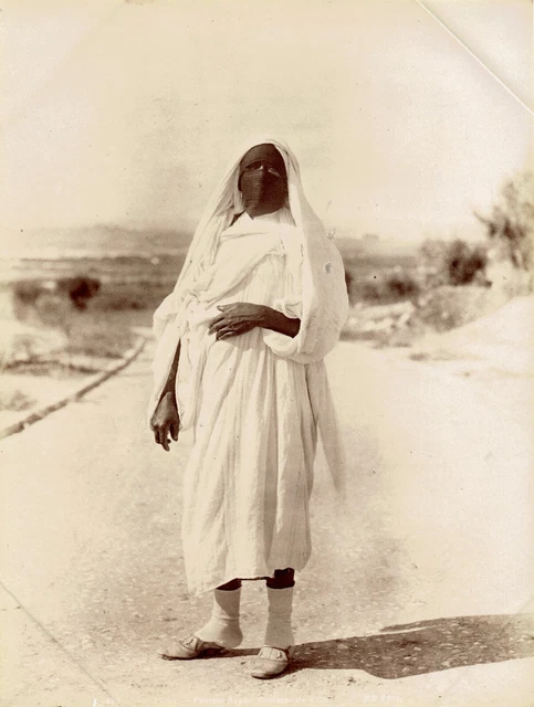 MAGHREB CRCA 1870-1880 TUNSE BZERTE La place du marché NEURDEN