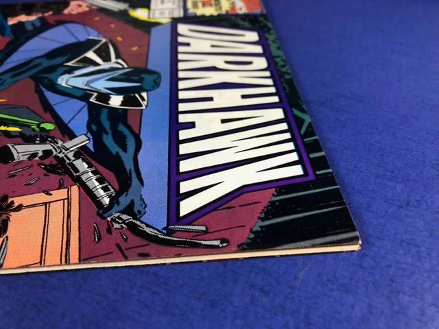 DARKHAWK # 1 (1991, Vol 1, Marvel) NEWSSTAND 1st Full App/ORIGIN Darkhawk VF/NM 8