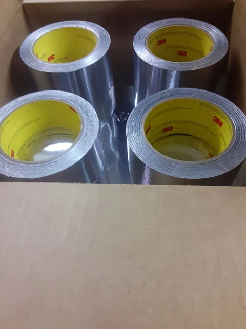 3M Aluminium Foil Tape 431, Silver, 1.96 x 60 yrd. **PRICE ALL 3 CASES**