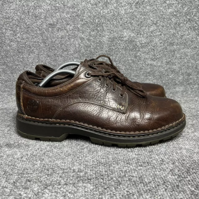 Timberland Madison Summit Shoes Mens 11 Brown Leather Oxford Dress *