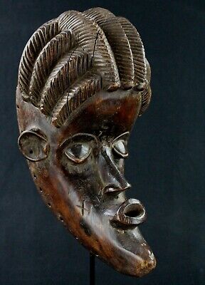 Art African Arts First Tribal Mask Moon Bassa - African Mask - 27 CMS