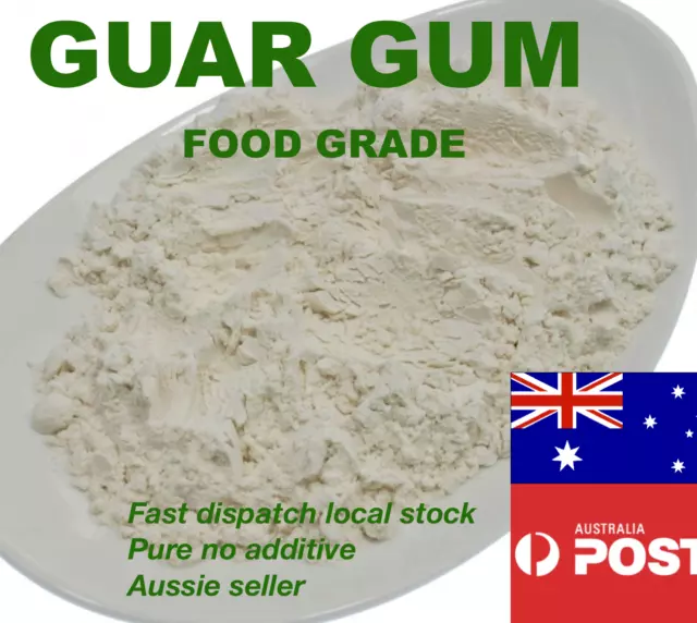PURE GUAR GUM Premium Food Grade Guaran Additive Tickener Ice Cream Fast Dispatc