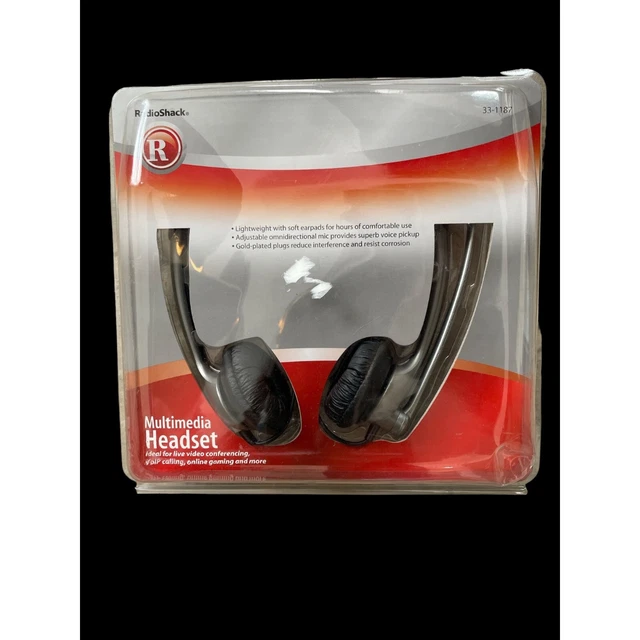 Nos Radioshack Multimedia Headset