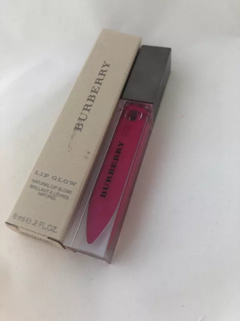 BURBERRY Lip Glow No. 20 PINK SWEET PEA Lip Gloss NEW IN BOX .2 FL OZ (6 mL)