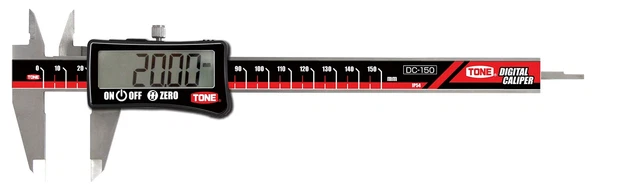 TONE Digital caliper DC-150 Total length 235mm maximum mouth opening 150m