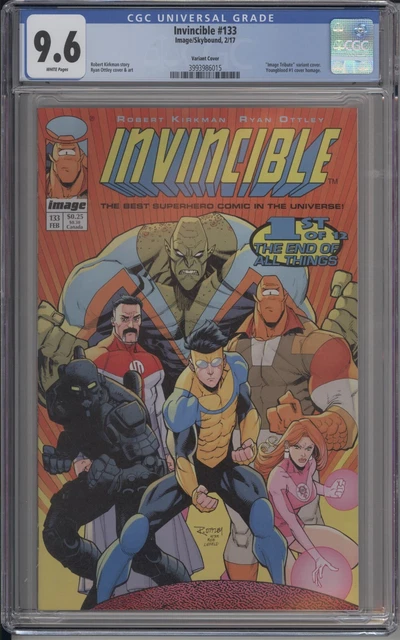 Invincible #133 CGC 9.6 - Youngblood Variant - Image Comics 2017 Kirkman Ottley