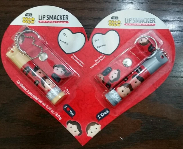 LIP SMACKER* STAR WARS TSUM TSUM Balm+Lanyard VALENTINE'S DAY Disney NEW