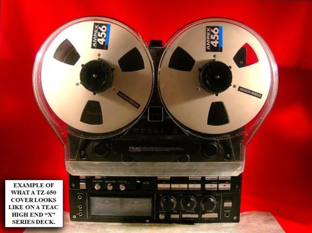 TEAC TZ-650 DUST Cover With Box.. Tape Deck, Hubs, Tape, Reels (Not  Included. $275.00 - PicClick